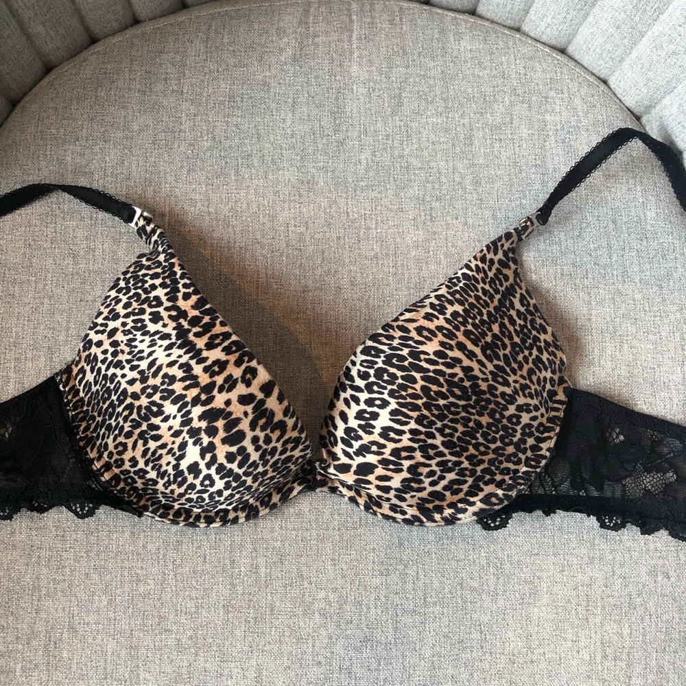 COPY - Victoria’s Secret Leopard and Lace push-up bra